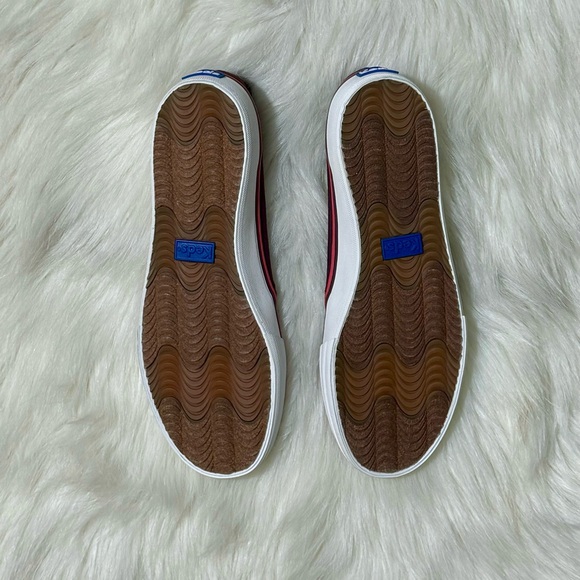 Keds Double Decker Slip On Sneaker Softerra Burgundy - Picture 3 of 7